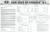 SAN JOSÉ DE PUNATA · 2020. 4. 29. · SAN DE PUNATA' Y 2018 2019 Estados Financieros al 31 de diciernbre de CIE CONsutroRn INTER01se1Pt1NnR1n or f.e.t. OEL DE ESTADOS RL y (ASFn