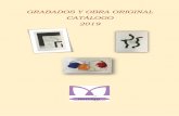 GRABADOS Y OBRA ORIGINAL CATÁLOGO 2019distribucionesmarlay.com/wp-content/uploads/2019/... · Medida Pa.40x30 Pl.30x20 cm. (PAPEL HECHO A MANO) VCH194 ESQUINAS I VCH195 ESQUINAS