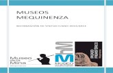 351 son los museos de Mequinenza 12 13) - Inicio MUSEOS 2013.pdf10 paneles repartidos por el parque, en donde a través de códigos QR, podréis oír los audios, ver las reconstrucciones