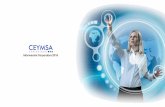 Información Corporativa 2016 - CeymsaSistemas elegantes y fiables para ocultación de proyectores en el techo. Estable, seguro, sistema de fácil mantenimiento y adaptado al mercado