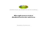 Reglamento Administrativo - TSEtse.gob.do/Docs/reglamentos/Reglamento administrativo TSE.pdf · del mes de julio del año 2014, sobre indexación salarial. Vista: la Resolución Administrativa