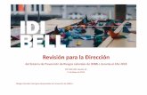 New Revisión para la Dirección - Idibell · 2020. 5. 28. · Revisión para la Dirección del Sistema de Prevención de Riesgos Laborales de IDIBELL durante el Año 2018 SPP-DOC-020.