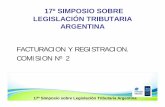 17º SIMPOSIO SOBRE LEGISLACIÓN TRIBUTARIA ......3 ACTUALIZACIÓN DE IMPORTES ANEXO I, (INC n y o) RÉGIMEN DE FACTURA ELECTRONICA. VIGENCIA DE LOS RÉGIMENES PARTICULARES A LA LUZ