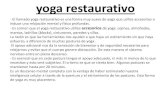 Presentación de PowerPoint...yoga restaurativo - El llamado yoga restaurativo es una forma muy suave de yoga que utiliza accesorios e induce una relajación mental y física profundas.DELTOID