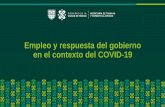 Empleo y respuesta del gobierno en el contexto del COVID-19€¦ · Solicitudes de asesorías a la Procuraduría de la Defensa del Trabajo durante la emergencia de COVID-19 Entre
