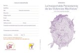 FICHA DE INSCRIPCIÓN Nombre: La Insoportable Persistencia ... Páginas Violeta2016.pdf · Teresa Alba, Presidenta de la Asociación Páginas Violeta. Virginia Guichot, Profesora