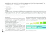 Validación de Modismos de Visualización para la ...pdf.blucher.com.br.s3-sa-east-1.amazonaws.com/... · la posibilidad de animaciones mediante interpolaciones. Quizá, la única