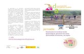 jornada - TERRITORIOS RESERVA AGROECOLÓGICOS · 2017. 10. 25. · iniciativas locales groecológicas jornada: Dinamización de iniciativas locales agroecológicas, generación de