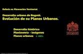 Desarrollo urbano de Bogotá. Evolución de su Planes Urbanos....Niveles de zonificación Sistema jerarquizado de normas 1. Elementos Naturales Conservación arq. Urb. Malla vial.