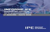 INFORME IPE€¦ · 1 INFORME IPE Impacto del COVID-19 en la economía peruana 7° EDICIÓN - MAYO 2020