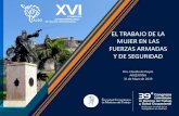 EL TRABAJO DE LA MUJER EN LAS FUERZAS ARMADAS Y DE … · Venezuela: Consejo de Igualdad y Equidad de Genero de la Fuerza Armada Ncional Bolivariana 2015 Chile: creacion del Ministerio