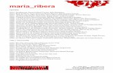 Maria Ribera cast - Yolanda Fuster | Agente de actores y ...yolandafuster.com/wp-content/uploads/2016/11/Maria-Ribera_cast.pdf · 2008 La paradise band, de Cristina Clemente. Dirección