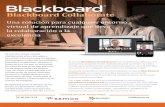 Blackboard Collaborate€¦ · Blackboard Collaborate permitirán a su institución dar soporte tanto a la enseñanza en clase como a reuniones, seminarios web y desarrollo profesional