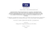 GESTIÓN PEDAGÓGICA PARA GENERAR PROCESOS DE ...repositorio.usil.edu.pe/bitstream/USIL/5516/3/2018_RUIZ_VASQUEZ_… · El Manual de aplicación de las rúbricas de observación de