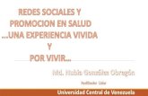 Visión y Compromiso Conference - Nubia Cristina Gonzalez ... … · Myspace intercambian mensajes y archivos informáticos microblogging hashtag se trata de un portal especialmente