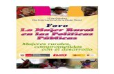 Foro - Video Conferencia “La Mujer Rural y Políticas ...€¦ · Foro - Video Conferencia “La Mujer Rural y Políticas Públicas. Octubre 2009 Viceministerio de la Mujer y Dirección