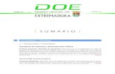 VIERNES, 25 de septiembre de 2020 DIARIO OFICIAL DE NÚMERO ...doe.juntaex.es/pdfs/doe/2020/1870o/1870o.pdf · Extremadura ... nombramiento de un funcionario como Policía Local .....