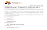 nota de prensa ganadores premios gema 2016 · de los Premios GEMA a la Creatividad e Innovación en la Música Antigua. El acto contó con la presencia de gran número de socios,
