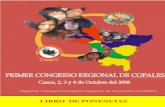 Libro de Ponencias - Edugestores€¦ · - 2 - PRIMER CONGRESO REGIONAL DE COPALES REGION CUSCO LIBRO DE PONENCIAS Cusco, 2 – 3 – 4 – Octubre – 2008 Conafovicer – San Sebastián