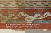lapidació de sant Esteve Església de Sant Joan de Boí · Les obres de pintura mural del Museu Nacional d’Art de Catalunya van ser arrencades i traspassades per preservar el patrimoni