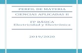 PERFIL DE MATERIA CIENCIAS APLICADAS II FP BÁSICA ...web.ieslassabinas.com/perfiles_2019-20/cursos/fpb/perfil_fpb2_cap.… · 3 Ciclo FP BÁSICA ELECTRICIDAD Y ELECTRÓNICA Módulo
