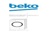 Mašina za pranje veša WMB 91242 LC Uputstvo za upotrebudownload.beko.com/Download.UsageManualsBeko/SR/37413_sr_RS... · Document Number 2820523019_SB / 15-09-14.(19:24) WMB 91242