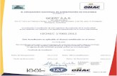 QCERT S.A.S. - ONAConac.org.co/certificados/11-CPR-003.pdf · ASCE/SEI 48-05:2011 RG-01 Reglamento de certificación de productos, ISO/IEC17067:2012 esquemas 1a, 1b y 5 6 Madera y