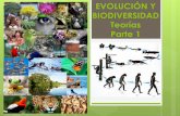 EVOLUCIÓN Y BIODIVERSIDAD Teorías Parte 1€¦ · 1. Comprender evidencias que apoyan que la biodiversidad es producto de la evolución. 2. Explicar las principales teorías acerca