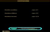 CONTADOREStodosensores.com/celsa/docus/03-Contadores_CELSA.pdf · Contador LCD digital monofásico / Conexión directa / Opción MID • Disponible con MID (MID B + MID D) • Salida