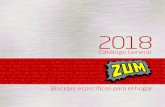 ZUM Catalogo 2018 - Quimiopenquimiopen.com/wp-content/uploads/2018/01/ZUM-Catalogo-201810-1.pdf · AMBIENTADOR MANZANA 10 GR Ambientador de vaporización continuada. Elimina malos