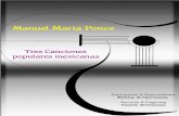 enorganis.grenorganis.gr/wp-content/uploads/2018/12/Tres-Canciones-M.M.-PON… · Tres Canciones populares mexicanas ETte;epyaaía & AaKTUÅOeeaía BaaíÅnç 9. rpaTaoúvaç Revision