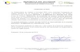 Adilisa€¦ · MINISTERIO DE ACUACULTURA Y PESCA REPÚBLICA DEL ECUADOR Ministerio de Acuacultura y Pesca Subsecretaría de Calidad e Inocuidad GOBIERNO DEL ECUADOR