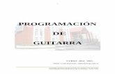 PROGRAMACIÓN DE GUITARRA - Riveira€¦ · CONSERVATORIO PROFESIONAL DE MÚSICA DE RIVEIRA PROGRAMACIÓN DIDÁCTICA DE GUITARRA – 2014 / 2015 2 PRIMEIRO CURSO DE GRAO ELEMENTAL