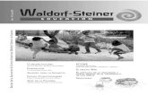 Waldorf-Steiner€¦ · Rudolf Steiner. Precio: 14 euros. En este libro, Rudolf Steiner hace una primera adaptación al mundo de los sentidos y su actividad. Esto es muy revelador