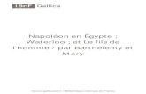 Napoléon en Égypte ; Waterloo ; et Le fils de l'homme / par …/12148/bpt6k204460s.pdf · 4/ Gallica constitue une base de données, dont la BnF est le producteur, protégée au