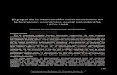 El papel delaintervención norteamericana en laformación ...repositorio.uca.edu.sv/jspui/bitstream/11674/2279/1... · 1970-1986 Institutode Investigaciones Sociológicas Introducción