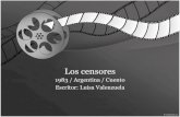 1983 / Argentina / Cuento Escritor: Luisa Valenzuela · 2019. 12. 6. · de Personas documenta 8,961 desaparecidos: •Hay evidencia de que el número es cerca de 10,000 a 30,000.