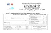 Rectorat de Bordeaux - liste des sites Web d'établissements ...webetab.ac-bordeaux.fr/Primaire/64/IENStJeanDeLuz... · Web viewpour les Langues (CECRL) Niveau A2 EUSKARAREN EBALUAKETA