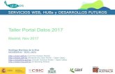Taller Portal Datos 2017 - GBIF.ES...- Localizar todas las especies que hay de Vulpes en la Comunidad de Madrid o en vuestra región. (state=Madrid) - Encontrar los Vulpes que hay