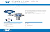 OLC(T) 100 - Teledyne...OLC(T) 100 Detector de gaze Fiabilitate (a) complete unit, according to certificate INERIS No. 93664/2012 (b) software and hardware according to certificate