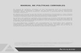 MANUAL DE POLÍTICAS CONTABLES - actualicese.com · Manual de políticas contables A CTUALÍCESE ENTIDAD EJEMPLO MANUAL DE POLÍTICAS CONTABLES BASADAS EN EL ANEXO 2 DEL DECRETO 2420