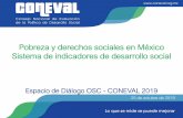 Pobreza y derechos sociales en México; sistema de ......Población con ingreso inferior a la línea de pobreza por ingresos 49.0 52.0 51.6 53.2 50.6 48.8 54.7 59.6 60.6 63.8 62.0