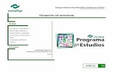 Módulo Autogestión del Aprendizaje€¦ · APRE-03 2/26 Editor: Colegio Nacional de Educación Profesional Técnica Programa de Estudios del Módulo: Autogestión del aprendizaje