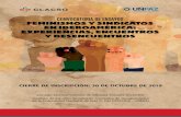 CIERRE DE INSCRIPCIÓN: 30 DE OCTUBRE DE 2019 · (IESCODE - UNPAZ) convocan al Concurso de ensayos Feminismos y sindicatos en Iberoamé-rica: experiencias, encuentros y desencuentros