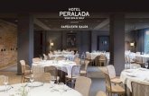 CAPACITATS SALES - Hotel Peralada...C/ RoCABERTí, S/n | 17491 PERALAdA (gIRonA) TEL. +34 972 53 88 | FAx. +34 972 53 88 07 30 A.CoM | hoTEL@goLFPERALAd A.CoM BARCELONA PERPIGNAN PERALADA