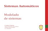 Modelado de sistemas - Academia Cartagena99 - MOD… · 9. Sistemas mecánicos •Leyes de Newton •Equilibrio de fuerzas •Conservación de momentos •Hipótesis en el modelado