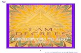 decretos i am - Hosting Miarroba i am.pdf · nuestra música y decretos, y cada uno de nuestros conscientes mandatos del “I AM”, -Suprema Fuente de toda Luz-, con la Consciente,