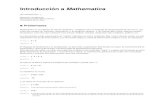 Introducción a Mathematicadis.um.es/profesores/alberto/material/intromat.pdf · Introducción a Mathematica (en construcción...) Alberto Ruiz  Departamento de