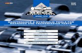 MAINTENANCE & HYDRAULIC TOOLS FOR BEARINGS AND ... · MONTAJE - herramientas de percusión y calentadores por inducción Kit de impacto Betex Impact 33/39 DESMONTAJE - extractores