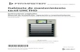 Gainete de mantenimiento tctil UCTDfm-xweb.frymaster.com/service/udocs/Manuals/8197832.pdf · Gainete de mantenimiento tctil UCTD Instrucciones originales Manual de instalación operación